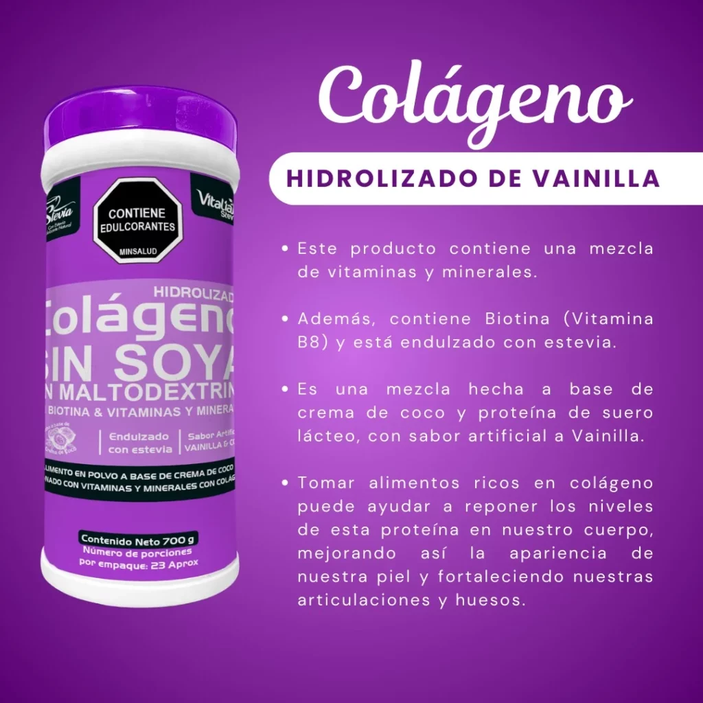 colageno hidrolizado 7 gramos sin azucar