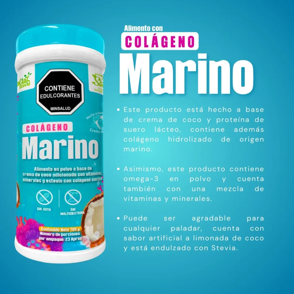 colágeno hidrolizado marino 5 gramos sin azucar