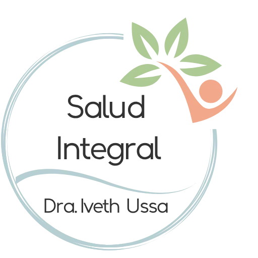 logotipo salud integral medicina holistica con iveth